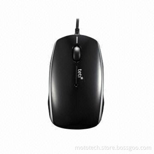 Stylish Optical Mouse in Ergonomic Design